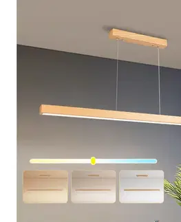 Svietidlá BRILAGI - LED luster na lanku OAK LED/30W/230V 3000/4500/6000K dub BRI363