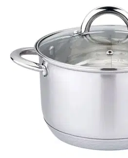 Hrnce MAKRO - Hrniec nerezový 24cm s pokrievkou