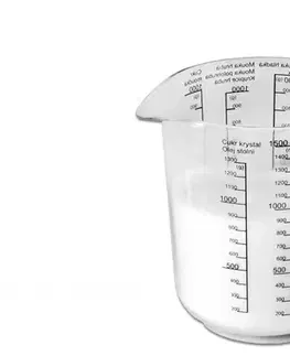 Odmerky PETRA PLAST - Odmerka 1,5L s potlačou, priemer 13cm výška 15,5cm, umelá hmota