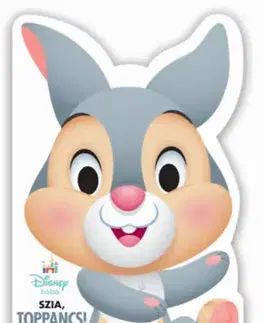 Leporelá, krabičky, puzzle knihy Disney Baby - Szia, Toppancs!