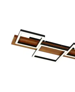 Svietidlá BRILAGI - LED Stropné svietidlo PLANK LED/30W/230V 4000K 34,5x65 cm drevo BRJF0036C-3