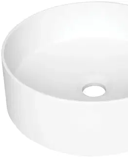 Sanitárna keramika DEANTE - Silia alabaster - Granitové umývadlo, na dosku CQS_AU4S