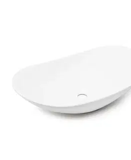 Umývadlá Umývadlo na dosku SAT Infinitio 61,5x36 cm mat bez prepadu SATINF61536M SATINF61536M