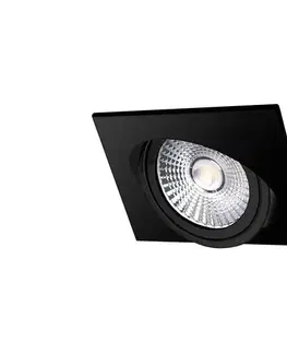 Svietidlá  LED Podhľadové svietidlo LED/6W/230V 4000K 8,5x8,5 cm čierna PN14300056