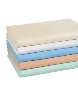 Plachty Bellatex plátené prestieradlo, biela, 150 x 230 cm