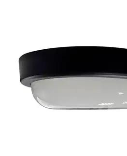 Svietidlá  LED vonkajšie stropné svietidlo LED/8W/230V 4200K pr. 14 cm IP64 čierna 008 0001225