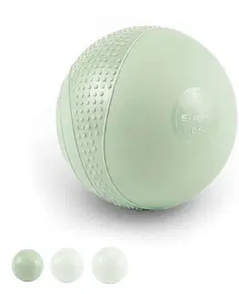 Medicinbaly Mini medicinbal inSPORTline Sendelar 10,5cm/0,5kg zelená
