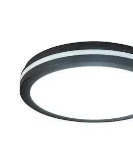 Záhradné lampy Prezent  - vonkajšie stmievateľné stropné LED svietidlo GARDEN LED/20W/230V IP65 čierne 