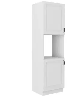 Kuchynské skrinky stojace Kuchynská skrinka STILO biela mat/biela 60dp-210 2f