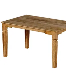 Jedálenské stoly Jedálenský stôl Guru 140x90 z mangového dreva