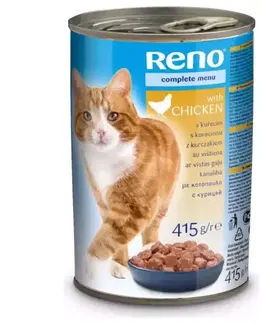 Záhrada Reno Kuracie kúsky pre mačky 415 g v omáčke