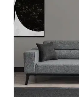 Pohovky a gauče Trojmiestna rozkladacia pohovka Bali 3 Seater - Light Grey