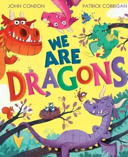 Leporelá, krabičky, puzzle knihy We Are Dragons - John F. Condon