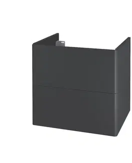 Kúpeľňový nábytok Mereo Siena, kúpeľňová skrinka 60 cm, antracit mat CN430S