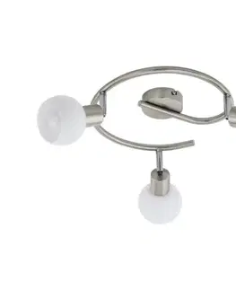 Svietidlá Eglo 55427 - LED Bodové svietidlo 3xE14/4W/230V pr. 27 cm matný chróm 55427
