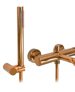 Kúpeľňové batérie REA - Vaňová nástenná batéria LUNGO Copper REA-B7987