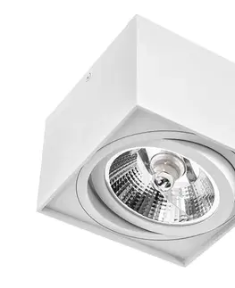 Svietidlá  Bodové svietidlo CHLOE AR111 1xGU10/50W/230V hranatý biela 005038