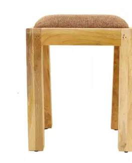 Záhradné stoličky a kreslá Taburet Sita 40x45x40 s poťahom indický masív mango