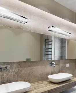 Stropná svetla Kúpeľňová LED svietiaca páska chrómová oceľ 12W 60cm Sumo
