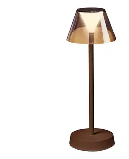 LED osvetlenie Ideal Lux - LED stmievateľná dotyková lampa LOLITA LED/2,8W/5V IP54 hnedá 286747
