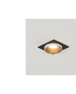 Svietidlá Eglo 900452 - Podhľadové svietidlo CAROSSO 1xGU10/35W/230V čierna 900452