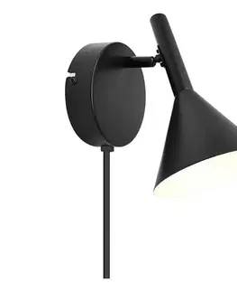 Svietidlá Nordlux - Nástenné svietidlo KELVIS 1xGU10/12W/230V čierne 2612741003