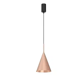 Svietidlá  Luster na lanku CAPITAL 1xGX53/15W/230V, priemer 17 cm, ružové zlato MLP0966