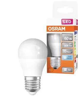 Žiarovky E27 Žiarovka LED OSRAM E27 G45 7,5W 4000K