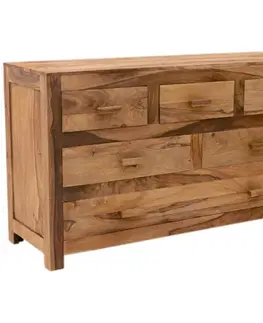 Komody Komoda Kali 140x80x45 indický masív palisander
