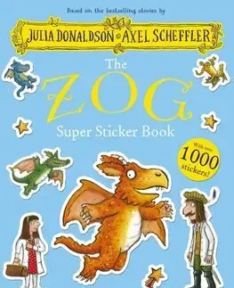 Nalepovačky, vystrihovačky, skladačky The Zog Super Sticker Book - Julia Donaldson,Axel Scheffler
