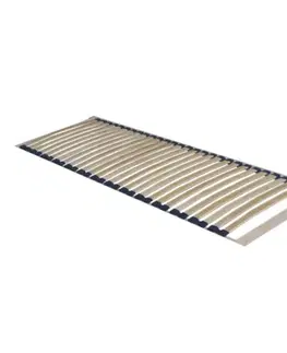 Rošty do postelí KONDELA Twinpack lamelový rošt 80x200 cm brezové drevo