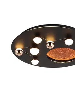 Svietidlá  LED stropné svietidlo MARS LED/48W/230V 3000K čierne 701CHD1686