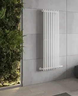 Radiátory do kúpeľne MEXEN - Atlanta vykurovací rebrík/radiátor 1500 x 460 mm, 894 W, biela W211-1500-460-00-20