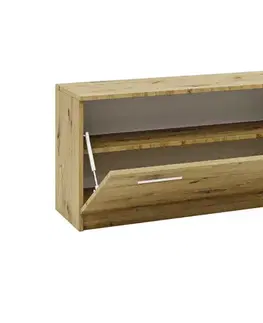 Botníky REMO II skrinka na topánky, dub Artisan 