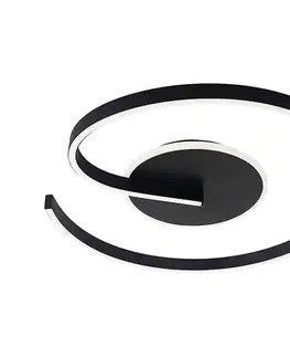 Svietidlá  LED stropné svietidlo LORENZO LED/22W/230V pr. 50 cm čierne ML1848