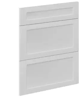 Kuchynské skrinky Čelo skrinky Luxeo F15-D60S3-AX rám white