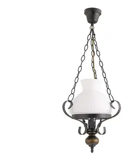 Svietidlá Rabalux 7076 - Luster na reťazi PETRONEL 1xE27/60W/230V 7076