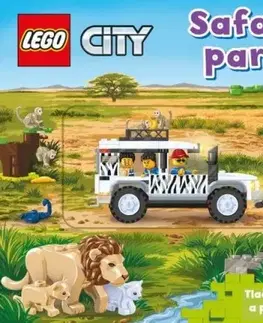Leporelá, krabičky, puzzle knihy LEGO CITY: Safari park