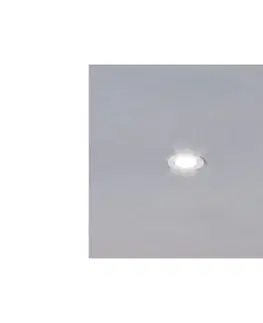 Svietidlá Eglo 902234 - LED kúpeľňové podhľadové bodové svietidlo BARRANCO 1xGU10/4,5W/230V IP44 biela 902234
