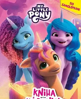 Nalepovačky, vystrihovačky, skladačky My Little Pony - Kniha hádaniek - neuvedený,Zuzana Močková-Lorková