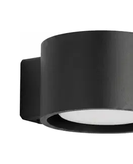 Svietidlá  SL.2437 - Nástenné svietidlo MODO 1xGX53/10W/230V čierne SL.2437