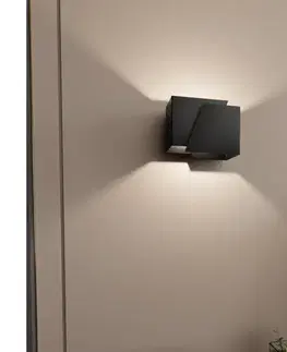 Svietidlá EMIBIG Nástenné svietidlo FROST 1xG9/8W/230V čierna 940/2