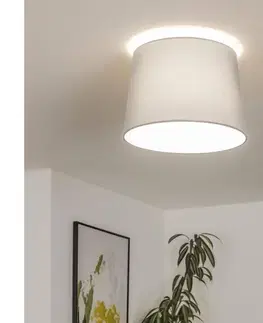 Svietidlá BRILAGI - LED prisadené stropné svietidlo CERIA 1xE27/40W/230V priemer 30 cm sivá BG3988+EG781036