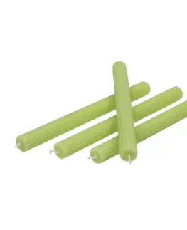 Vianočné dekorácie Sada knôtových sviečok Lime 2x25 cm