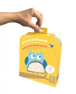 Leporelá, krabičky, puzzle knihy Měkoučké překvapení Sovička/Mäkučké prekvapenie Sovička