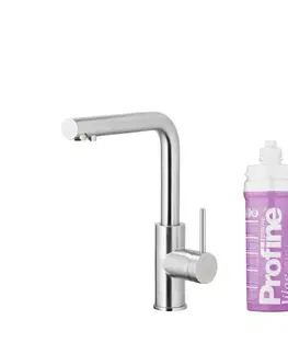 Kuchynské drezy KFA KFA - Batéria drezová DUERO PURE BASIC, s filtráciou, nerez 6623-915-22