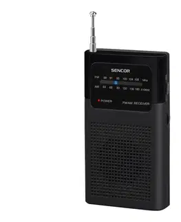 Predlžovacie káble Sencor - Vreckové FM/AM rádio 2xAAA 35049372