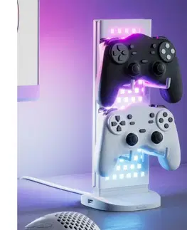 Lampy Nanoleaf NL7602K0001A023-LED RGBIC Stmievateľná stolná nabíjacia stanica 2700-6500K 5V biela NL7602K0001A023