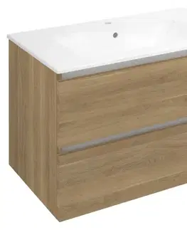 Kúpeľňový nábytok SAPHO - EZARA umývadlová skrinka 79,8x52x46cm, dub cuneo EZ801-2525