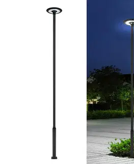 LED osvetlenie BRILAGI-LED Vonkajšia pouličná lampa so stĺpom 5 m URBANSPARK LED/120W/230V čierna IP65 BG1708+BG3823